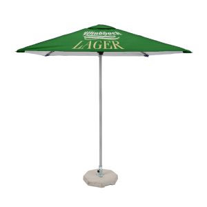 2m x 2m Square Branded Umbrella – Dye Sublimation Outdoor Gazebo Umbrella